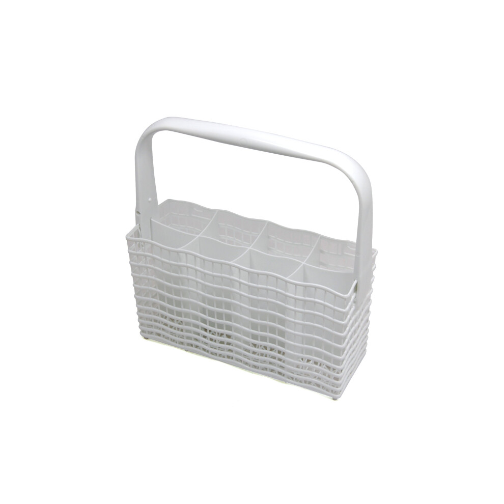 Zanussi White Dishwasher Cutlery Basket Part Number 1524746102