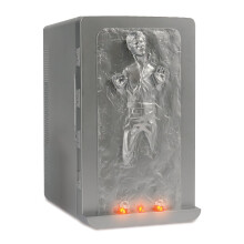 Menkind UKONIC Star Wars Han Solo Carbonite Slab AC/DC Dual Powered Mini Fridge | 8 Can / 4.5 Litre Thermoelectric Chiller