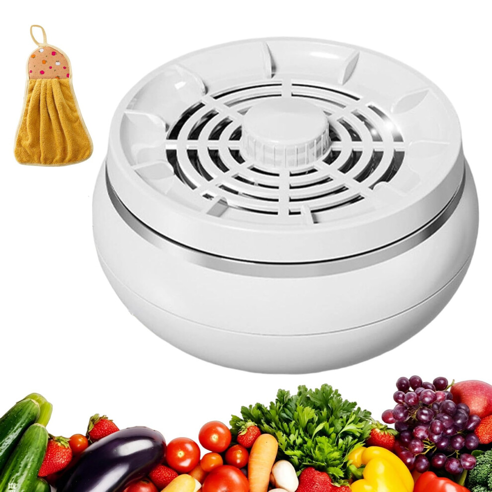 Knubbuf Vortex Fruit And Vegetable Washer, Wireless Fruit And Vegetable Washin