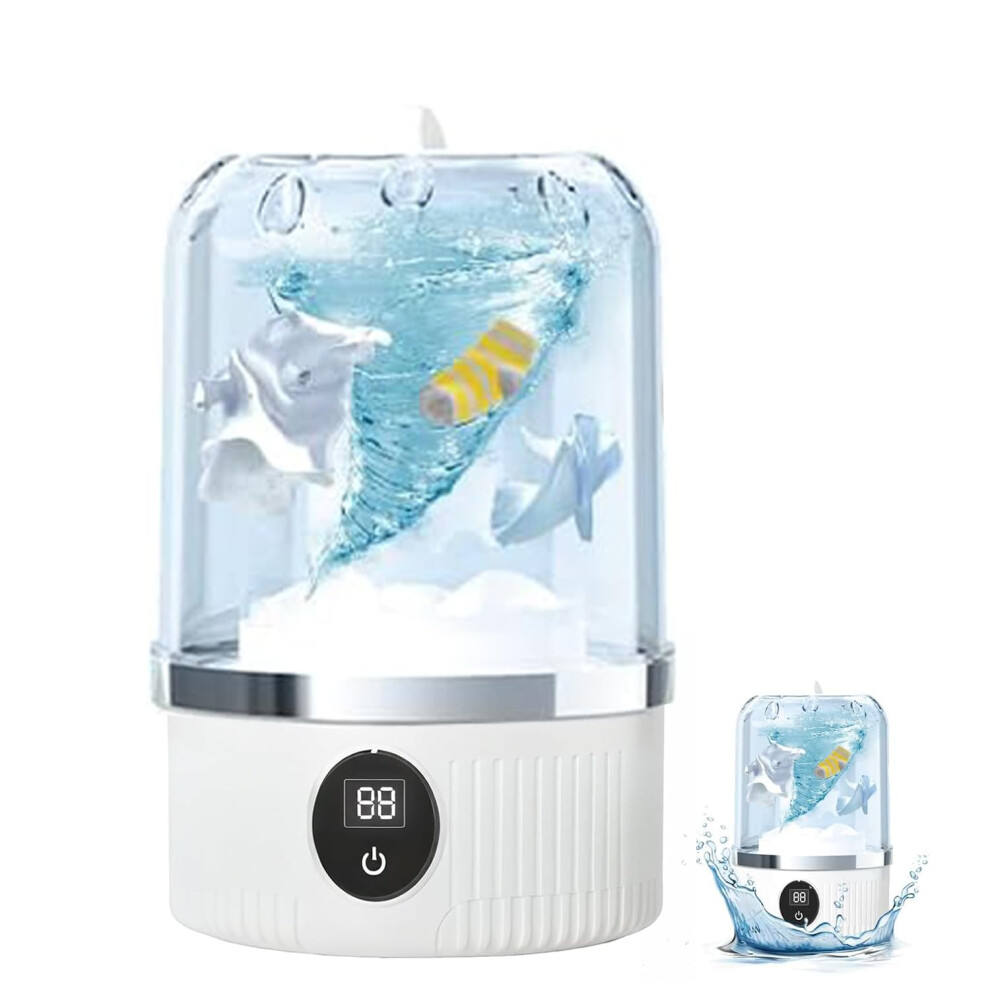 Tarshyry Underwear Washing Machine, Rechargeable Mini Portable Washing