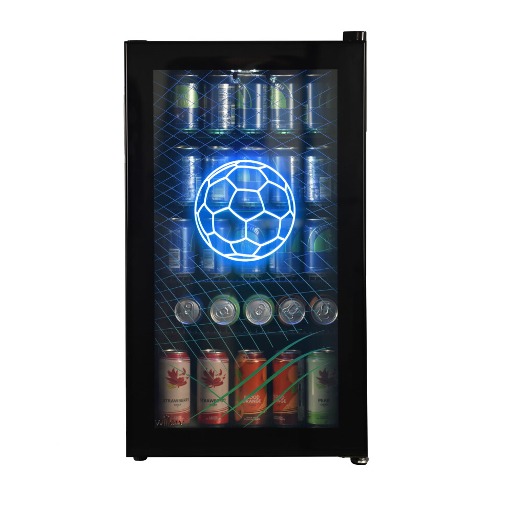 Willow Wfbc98b 98L Freestanding Undercounter Beverage Cooler/Drinks Fr