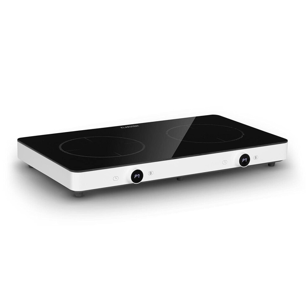 Klarstein Futurechef Double Induction Hob - Power: 3000 Watts, 2 Zones