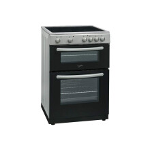 Statesman EDC60S Fan Assisted Double Oven Electric Cooker, 4 Zone Cera