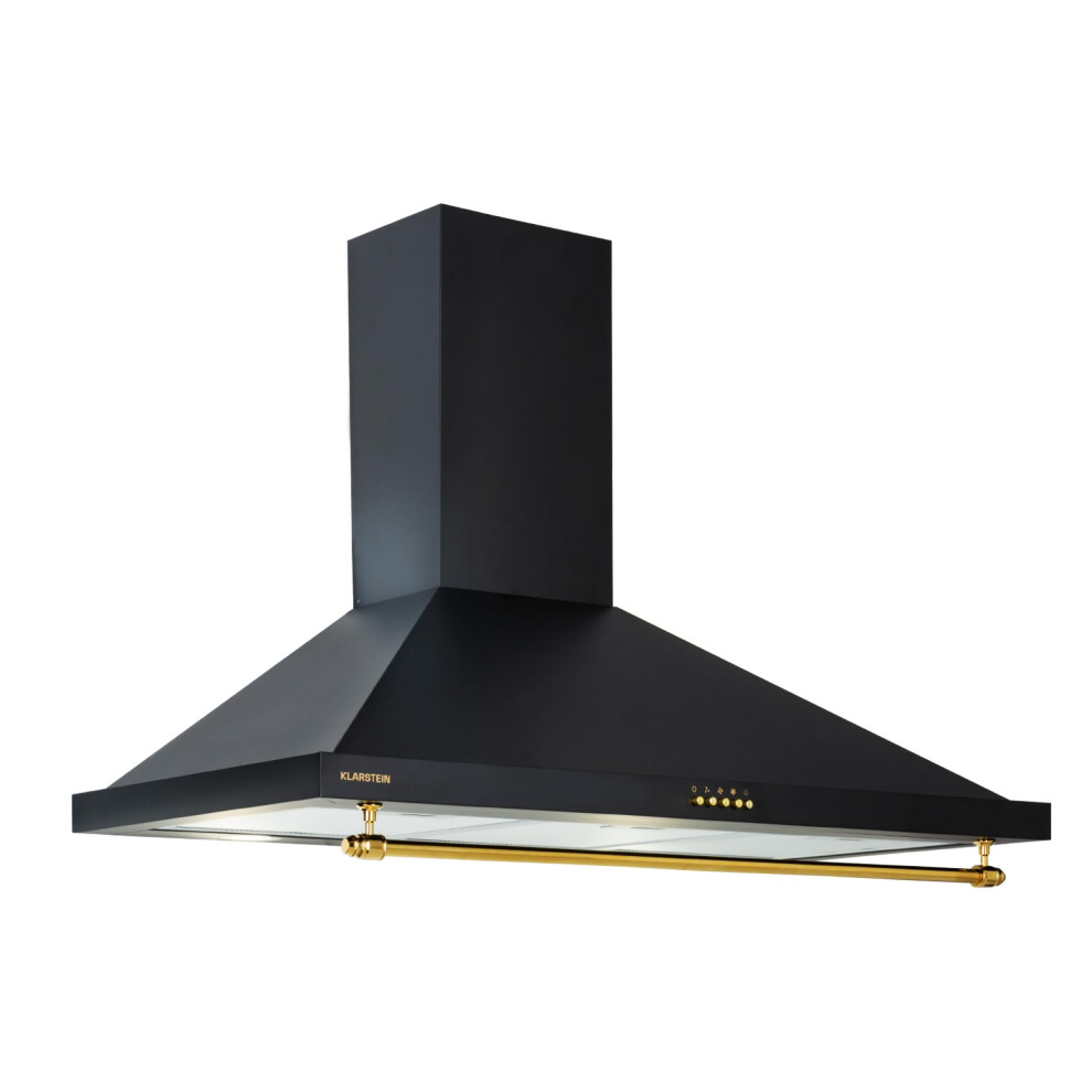 Klarstein Kitchen Cooker Hood, Chimney Cooker Hoods 90Cm, Wall Mount E