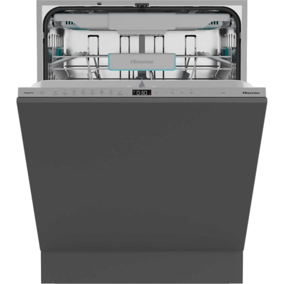 Hisense Hv673a60uk 60Cm 16 Place Settings Fully Integrated Smart Dishwasher