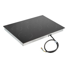 CDA 5 Zone SCN070FR 75cm Induction Hob - Black