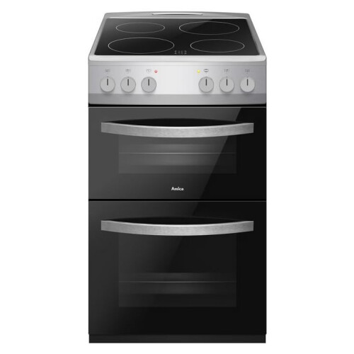 Amica Amica 50cm Electric Cooker - Silver