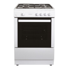 Statesman MAXI60GSF Single Oven Gas Cooker, 4 Gas Burners, Integrated