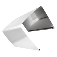 sparefixd Hood Extractor Fan Air Vent Chimney Cover Steel Universal