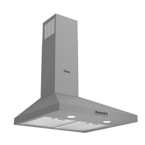 Ferre PH500-PGR 50cm Pyramid Hood - Grey