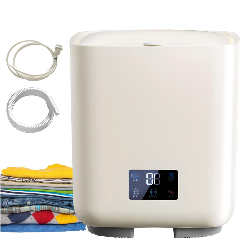 7L Portable Washing Machine - Compact 4-in-1 Automatic Washer & Dryer