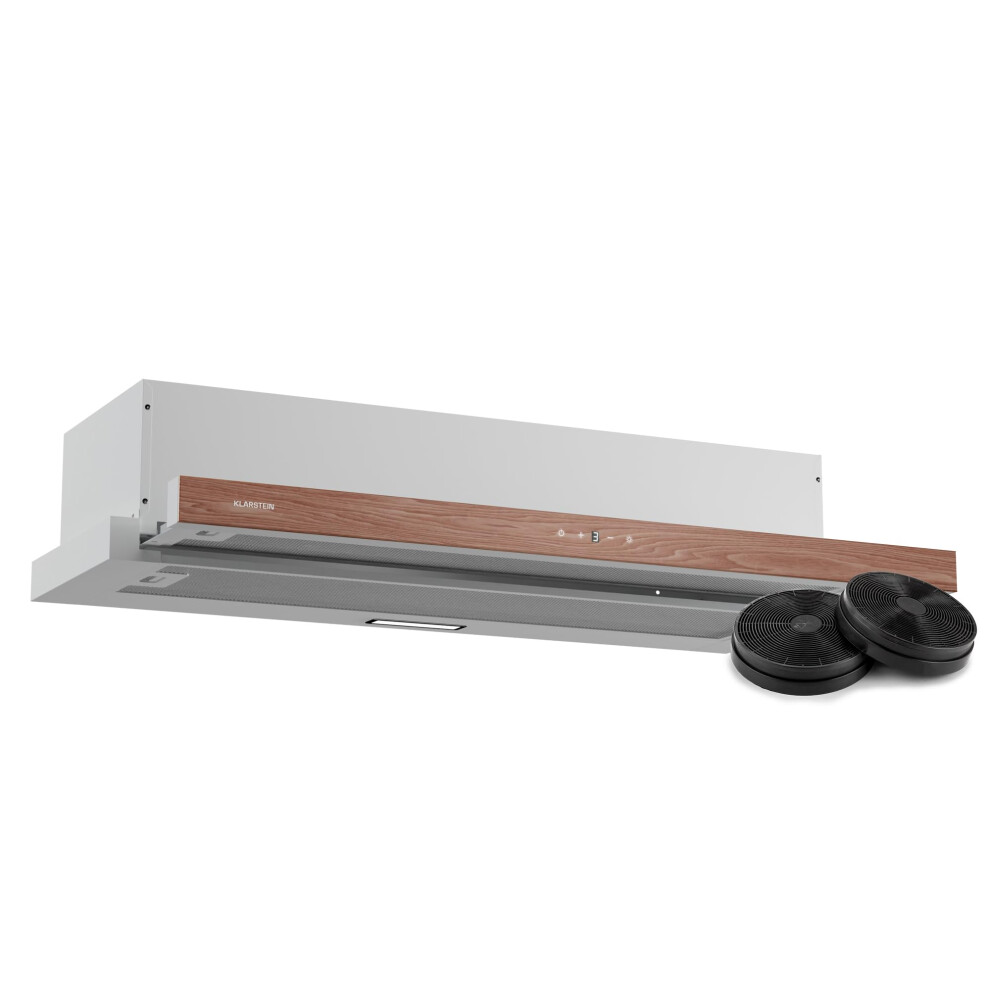 Klarstein Zenfusion Built-In Cooker Hood, 90Cm Kitchen Hood With Teles