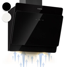 Klarstein Cooker Hood, Extractor Fan for Kitchen w/Dishwasher Safe Alu