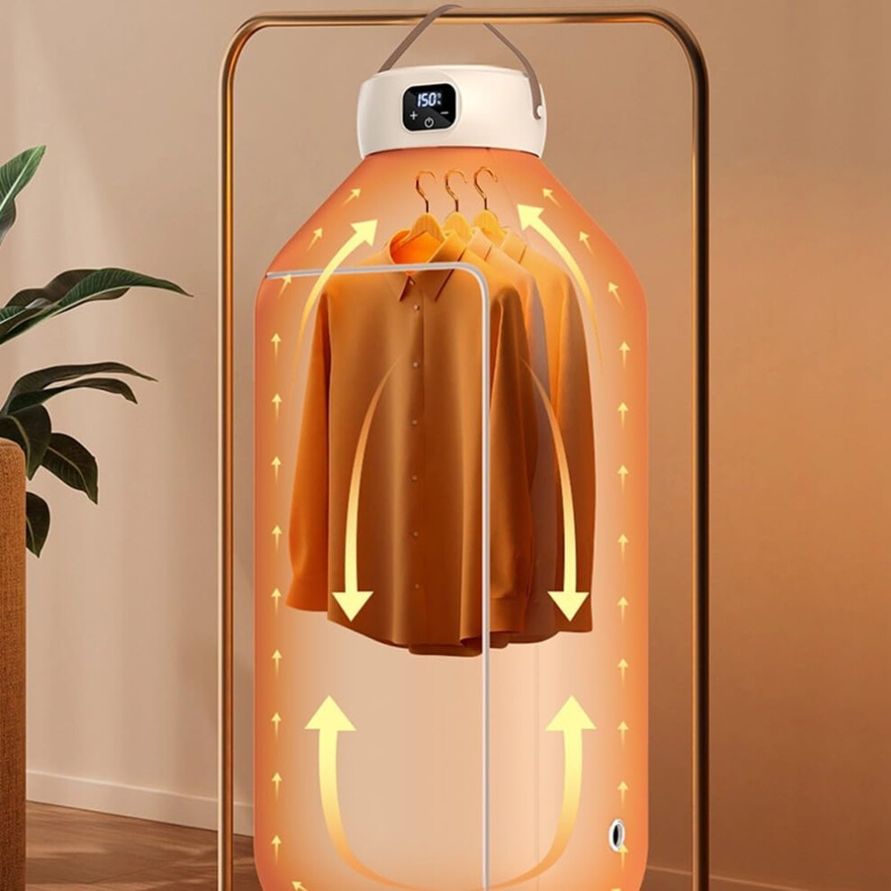 Hasaller Electric Clothes Dryer,Portable Clothes Dryer For Travel Portable 2H Q