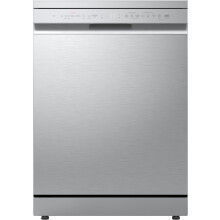 LG TrueSteam QuadWash Standard Dishwasher - Silver - A Rated