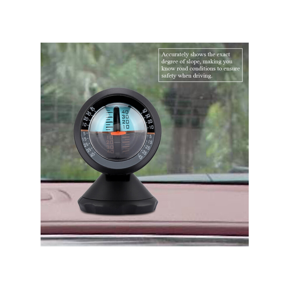 Car Vehicle Inclinometer Slope Indicator Meter Level Tilt Gauge Road Instrument 115295435908