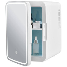 GiantexUK 10L Mini Fridge, 11 Can Skincare Beauty Fridge