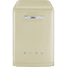 Smeg DFFABCR Standard Dishwasher - Cream - B Rated