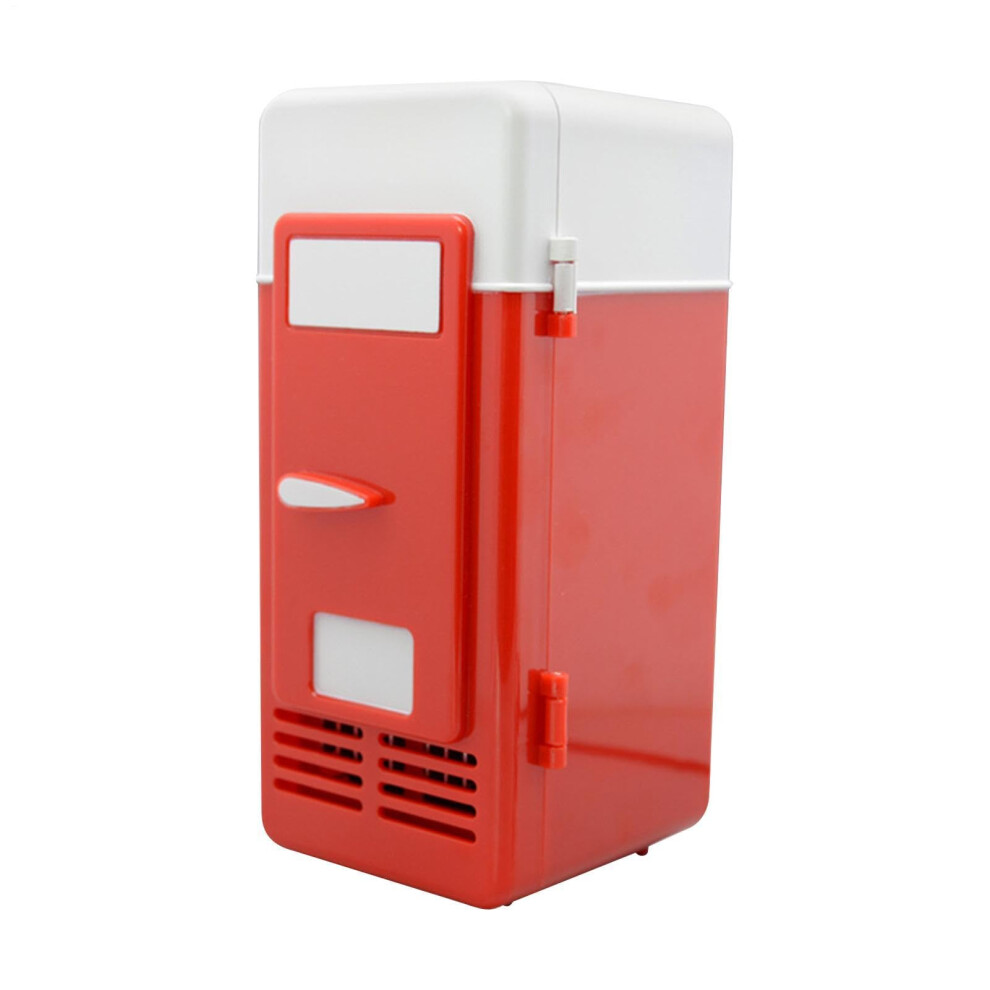 Mini Fridge- USB Mìni Cooler, Portable Plug Play Warmer | Compact Elec