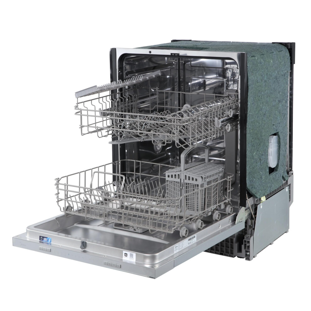 Midea Mdwpb1303l(S)-Wg-Uk Integrated Dishwasher, 13 Place Settings, Fu