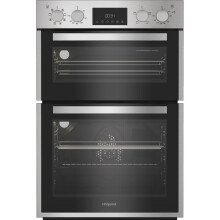 Hotpoint Built In Electric Double Oven - Stainless Steel - A/A Rated