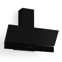 Klarstein Velaire Angled Cooker Hood 90cm - 820 m³/h Airflow, A++ Ener
