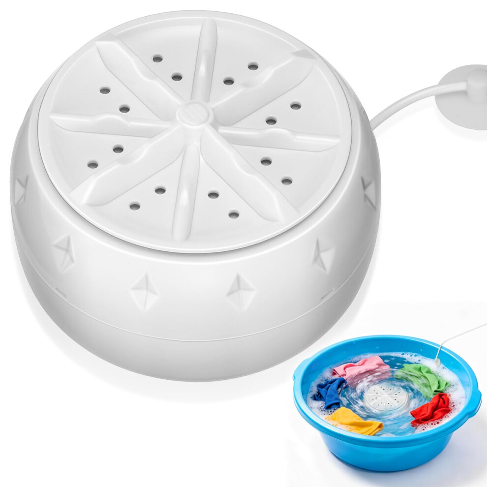 Pretyzoom Usb Powered Mini Washing Machine Portable Ultrasonic Turbo W