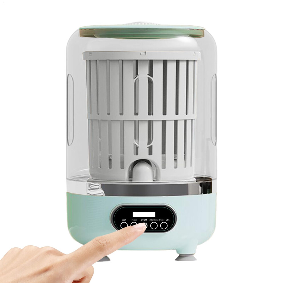 Underwear Washing Machine,3L Laundry Appliance Rechargeable - Small Wa