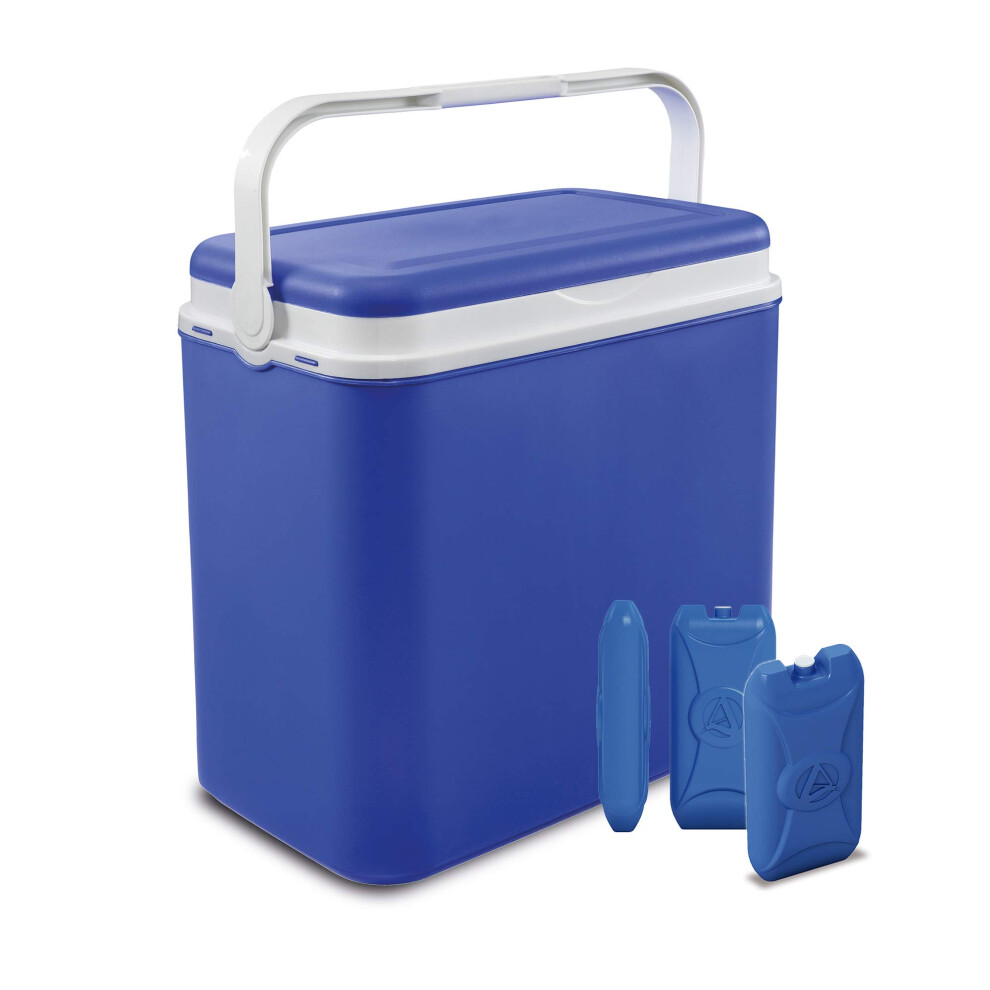 Urbnliving Large Cooler Box Camping Beach Lunch Picnic Insulated Food (32 Litre +