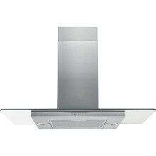 Hotpoint UIF 9.3F LB X Island Mount Cooker Hood Stainless Steel