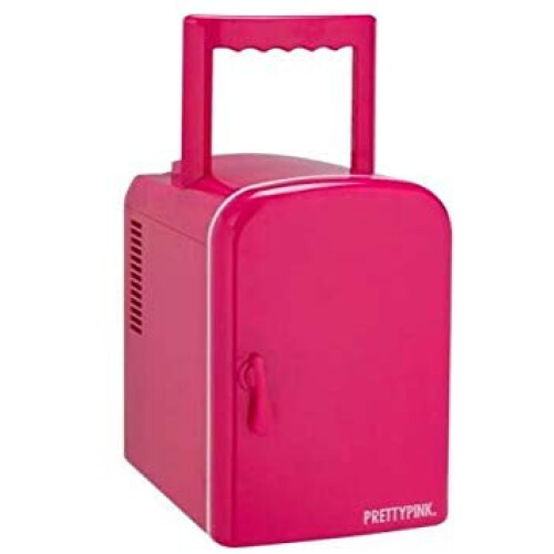 4 Litre Pink Mini Travel Fridge