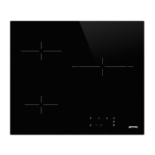 Electric ceramic hob with 3 heating zones from Smeg Universal - SE263T