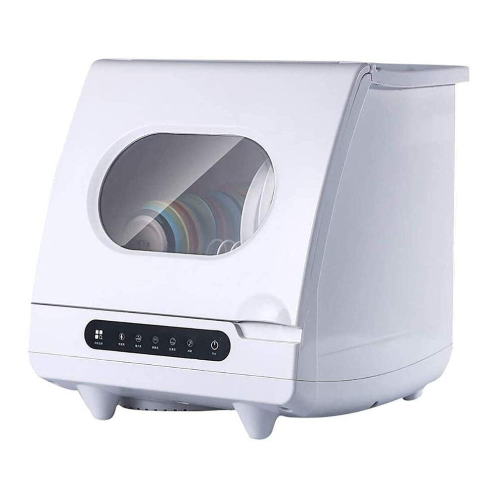Fengclock Tabletop Dishwasher Automatic Portable Mini Dish Washer No Plumbing, W