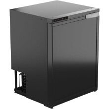 Black 65L Cool Mate Campervan Compressor Fridge Freezer/Camper Refrigerator Black DC12/24V
