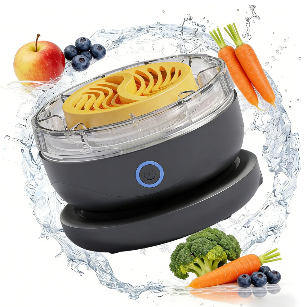 Fruit and Vegetable Washing Machine, Portable Cleaner for Produce, Mea