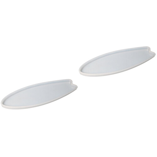 2Pièces Moules DIY Sous-Verres Silicone Résistant Durable 2