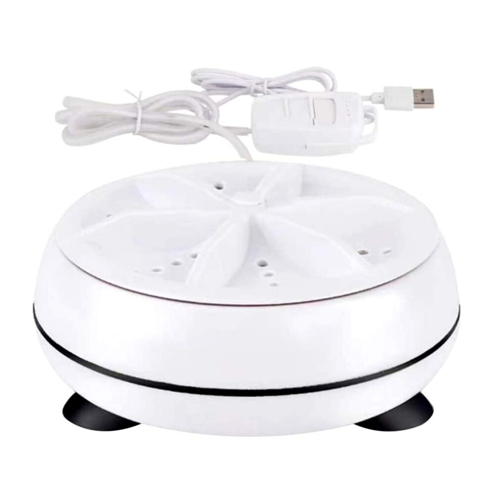 Uposao Portable Ultrasonic Turbo Washing Machine Mini Usb Travel Washe