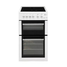 MLB5CDW Electric Ceramic Cooker 50cm – Main Fan Oven, 4 Zone Ceramic H
