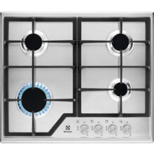 Electrolux EGS6426SX hob Built-in Gas Stainless Steel - Plate (Built-i