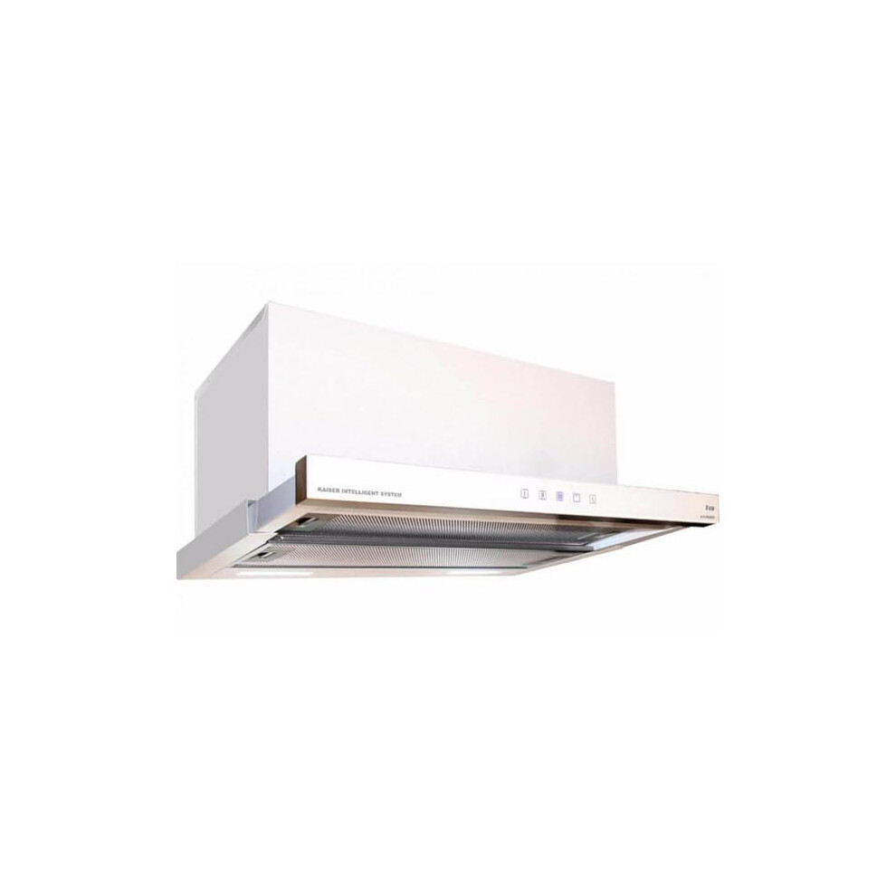 Kaiser Ea 644 | Grand Chef Built-In Cooker Hood | 60Cm Telescopic Kitchen Unit Extractor Fan (White)