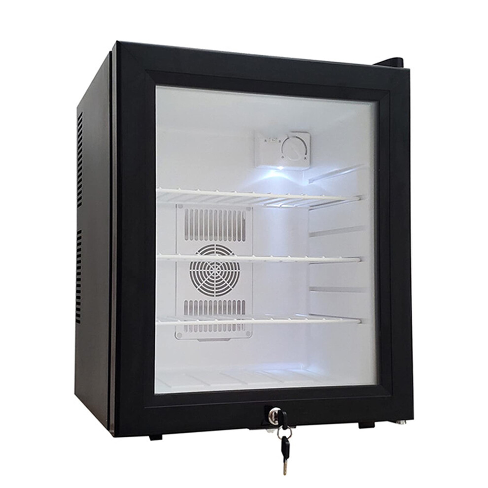 Yuaistore Beverage Refrigerator And Cooler, 60 Can Mini Fridge With Glass Door,