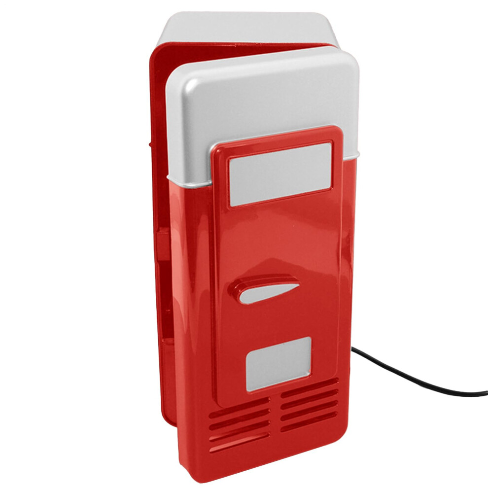 USB Min I Fridge, Compact Drink Fridge, Student Desk, Portable, Compac