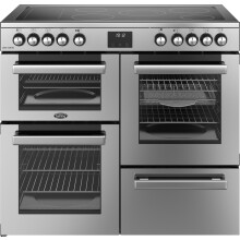 Belling Cookcentre 100E 100cm Electric Range Cooker with Ceramic Hob -