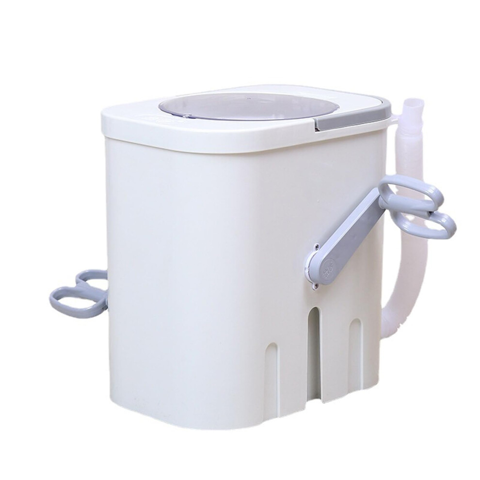 Tpllpk Hand Crank Clothes Washer, Manual Washing Machine With Wash Bas