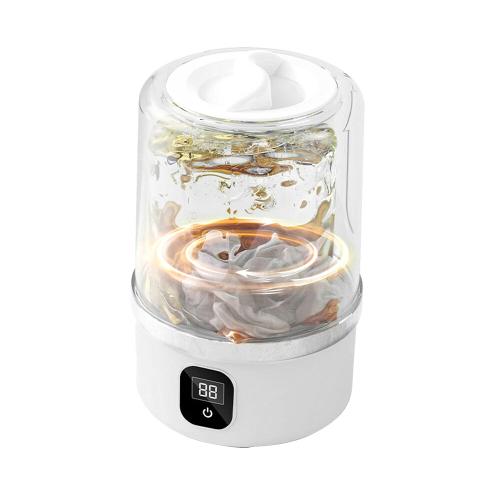 Mini Portable Washing Machine - Small Laundry Washing Machine, Recharg
