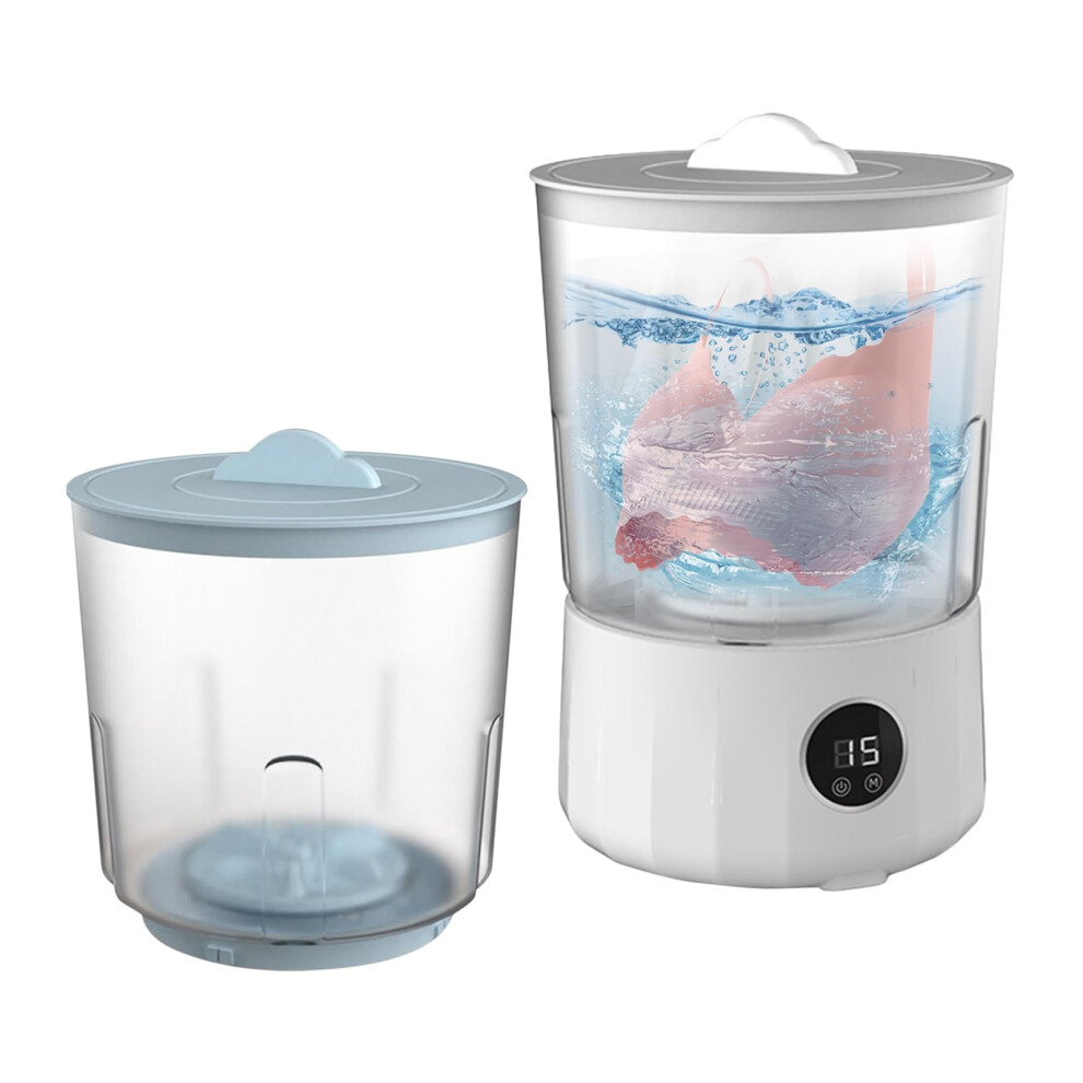 Portable Washer - Underwear Washing Machine | 2 In 1 Portable Washing