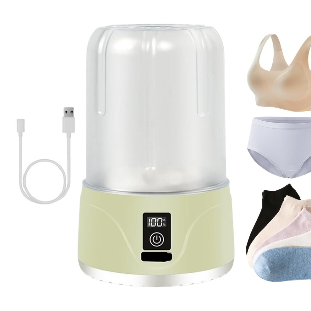 Underwear Washer Machine, Portable Undergarment Washer, Mini Rechargea