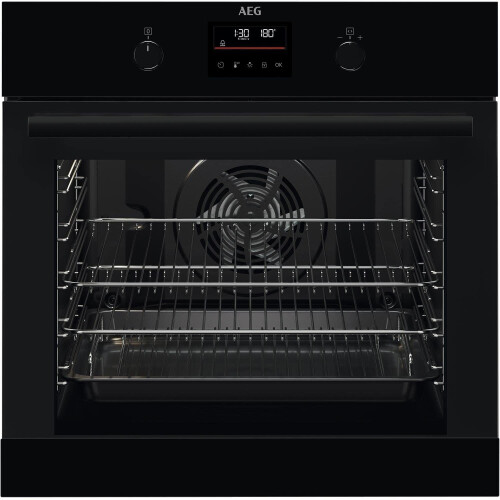 AEG AEG 72 Litre Electric Single Oven - Black