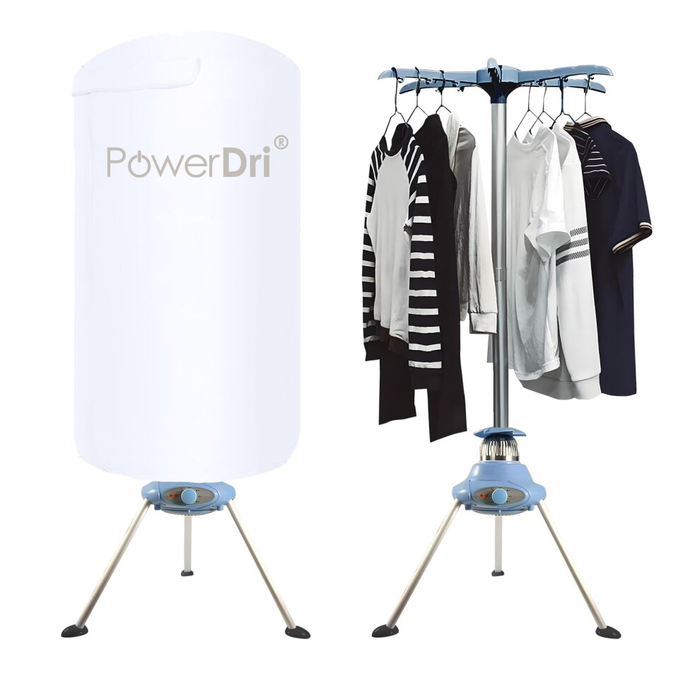Powerdri Electric Clothes Dryer 15Kg Indoor Wet Laundry Warm Air Drying Powerdr