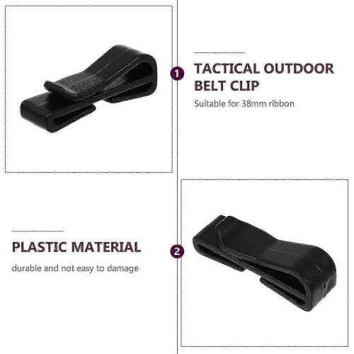 Tactical Outdoor Belt Clip Plastic Buckles for Webbing 20Pcs Pack 2